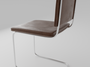 leather chair Modello 3D