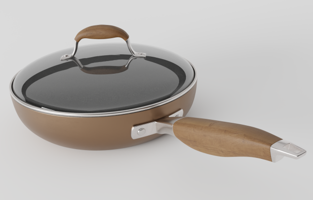 pan 3D Модель .c4d .max .obj .3ds .fbx .stl .blend 