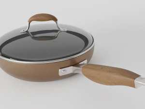 frigideira Modelo 3D