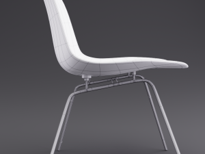black and white chairs Modèle 3D