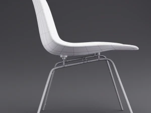 black and white chairs 3D Model
