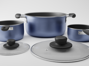 cookware set 3D मॉडल