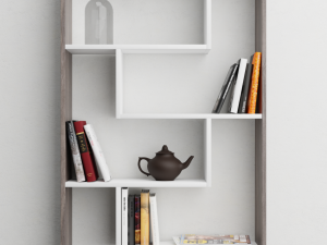 bookcase Modelo 3D