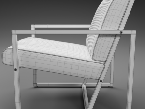 laverriere armchair Modelo 3D