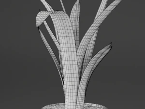 flower home plant low-poly 3D Model