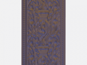 model cambodia door Modello 3D