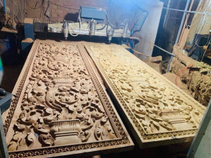 model cambodia door Modello 3D