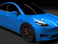 Tesla Model Y 3D-Modell