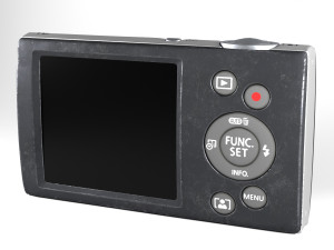 old canon camera 3D Модель