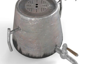 chaleira velha Modelo 3D
