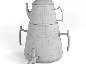 chaleira velha Modelo 3D
