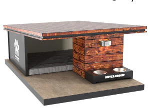 고급 개집 3D 모델