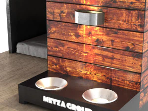 고급 개집 3D 모델