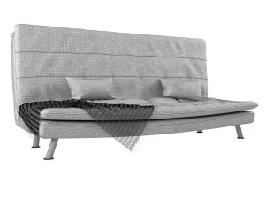 sofa bed modern 3D Model