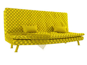 sofa bed modern 3D Model