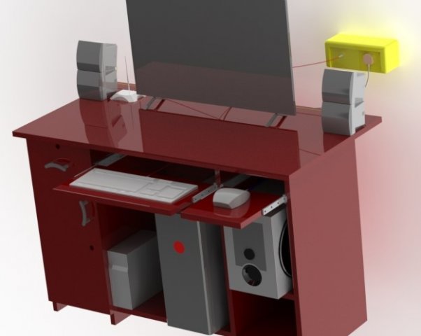 personal computer setup 3D 모델 .c4d .max .obj .3ds .fbx .stl .blend 