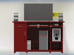 personal computer setup 3D Model