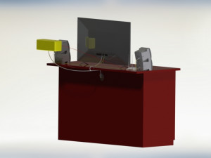 personal computer setup 3D 모델