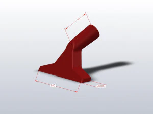 vacuum cleaner nozzle 3D Model
