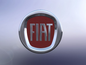 fiat logo 3Dプリントモデル