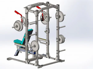 power rack 3D Model