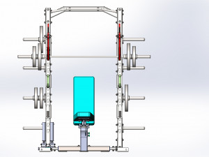 power rack Modelo 3D