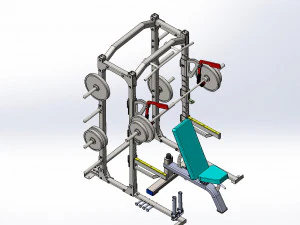power rack 3D Model