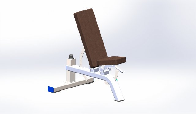 bench for atletics Modelo 3D .c4d .max .obj .3ds .fbx .stl .blend 