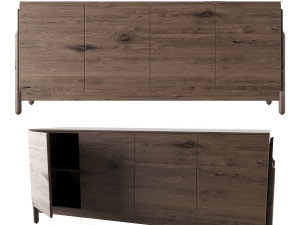 ash sideboard by zegen 3D 모델