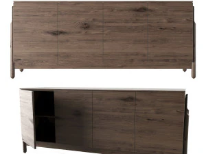 ash sideboard by zegen 3D Model