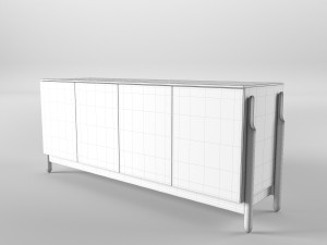 ash sideboard by zegen Modelo 3D