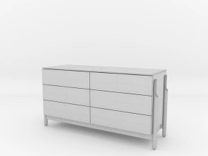 ash drawer by zegen 3D Model