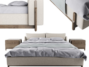 ash bed by zegen Modelo 3D