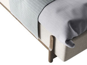ash bed by zegen Modelo 3D