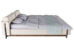 ash bed by zegen Modelo 3D