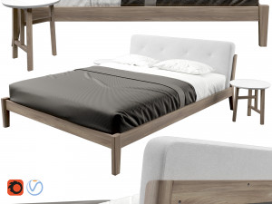 capo bed by de la espada 3D Model