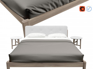 capo bed by de la espada 3D Model