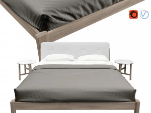 capo bed by de la espada 3D Model