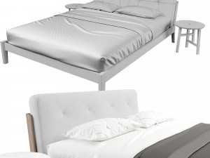capo bed by de la espada 3D Model