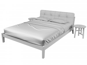 capo bed by de la espada 3D Model