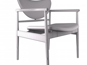 48 chair by finn juhl Modelo 3D