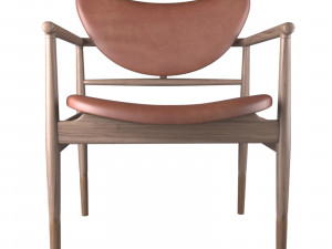 48 chair by finn juhl Modelo 3D