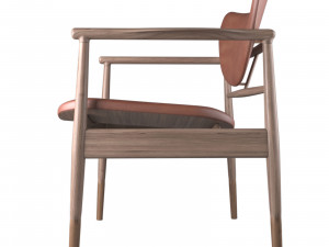 48 chair by finn juhl Modelo 3D