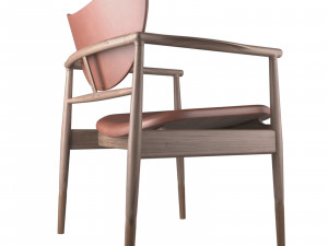 48 chair by finn juhl Modelo 3D