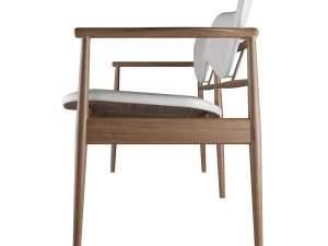 48 sofa bench by finn juhl 3D Model