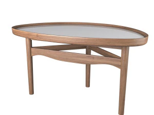 the eye table by finn juhl 3D Model