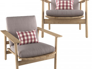 riva 1-seater by jasper morrison Modelo 3D