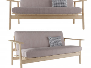 riva 2-seater by jasper morrison Modelo 3D