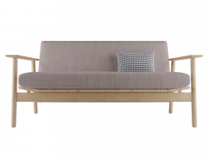 riva 2-seater by jasper morrison Modelo 3D