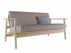 riva 2-seater by jasper morrison Modelo 3D